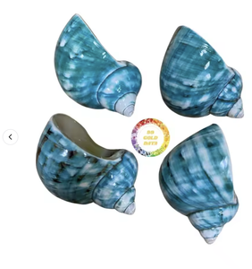 Anillo de Servilleta de Concha Marina Hecho a Mano de Lujo, Diseño de Concha Turbo Vietnamita, Ideal para Mesas de Boda Elegantes y Decoración con Temática Marina - Product Image 5