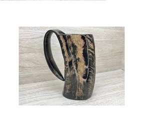 Taza de cuerno de búfalo hecha a mano de calidad superior 100% con Karvin - Product Image 6