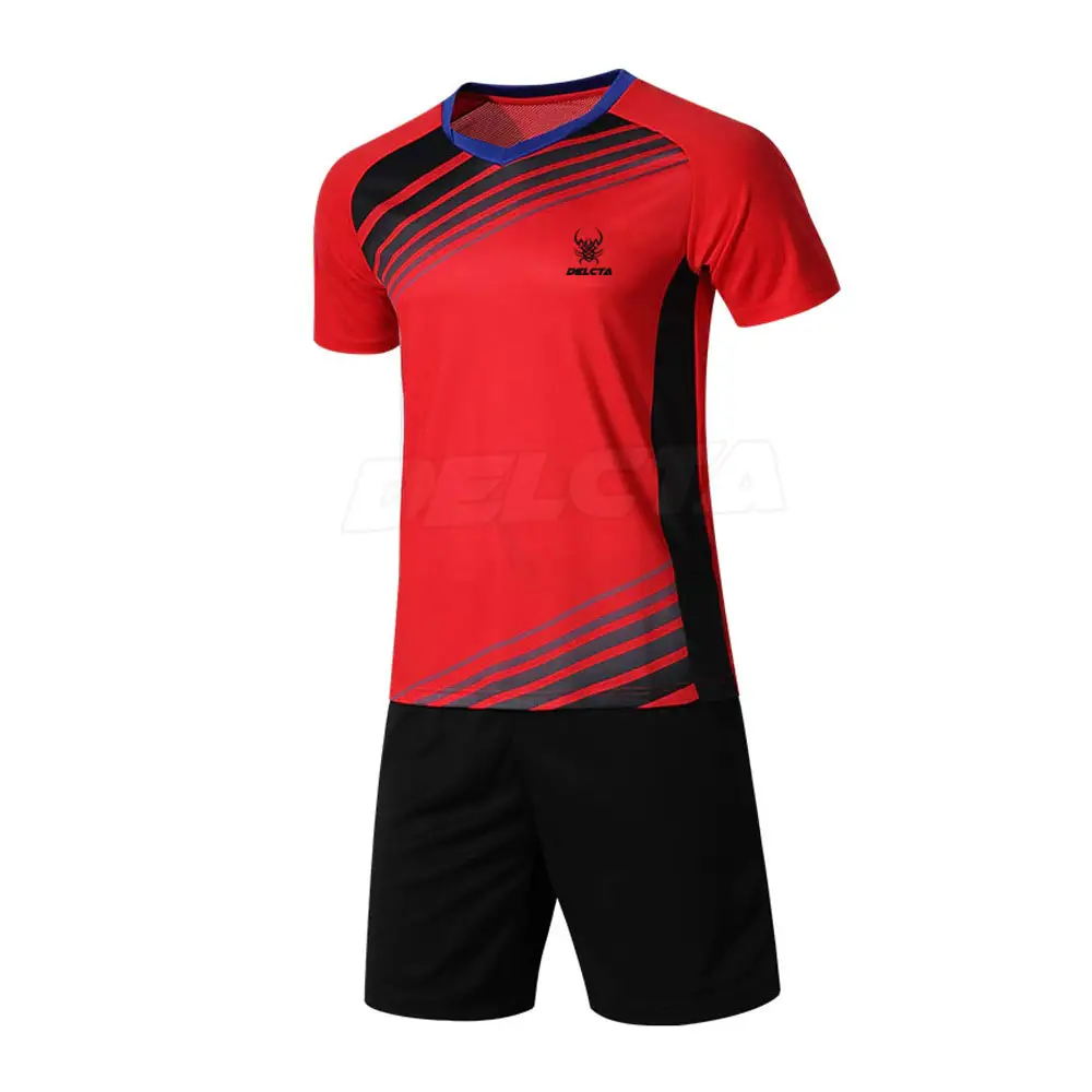Factory Direct Sale Soccer Uniforms Men Women Sports Wear Soccer Uniforms Made In 100% Polyester