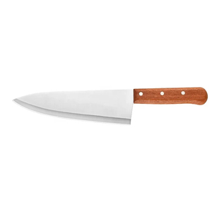 Couteau de Chef en Acier Inoxydable de 8 Pouces pour la Découpe de Viande avec Manche Ergonomique en Bois – Vente en Gros Usine - Product Image 1