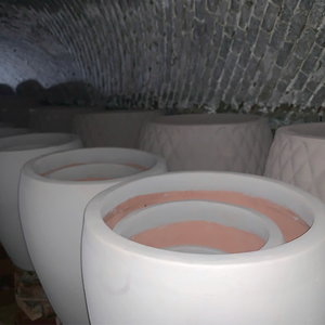 Urne en céramique émaillée de style américain classique avec trou de drainage, durable, écologique, pour l'extérieur, la maison et le jardin - Product Image 6