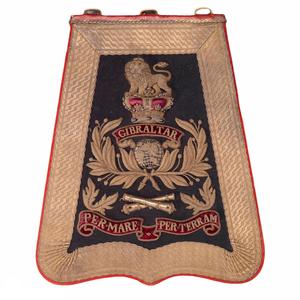 The 14th King Hussares SABECTACHE 1861-1902 BOLSO DE CUERO BORDADO A MANO LANA CLOTGH French Sabretache - Product Image 5