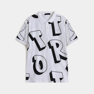 Polos de media manga impresos por sublimación personalizados para hombre de alta calidad impresos logotipo bordado - Product Image 4