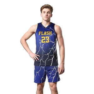 Créez votre propre logo, uniforme de basket-ball respirant, grande taille, sans manches, 100% polyester, prix avantageux, vente flash - Product Image 1