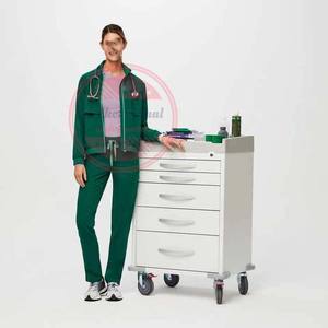 Logotipo personalizado Scrub Jacket Hospital Uniformes de enfermería Mangas largas Scrub Chaquetas - Product Image 6