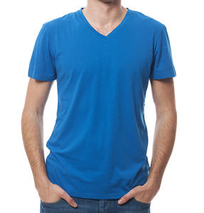 Camiseta Casual Personalizada para Hombre, Fabricada en Bangladesh, 100% Algodón Orgánico, Ecológica, Antiarrugas, 180g, Precio al por Mayor - Product Image 6