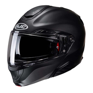 Nuovo Casco Modulare RPHA 91 Nero per Moto, Design Moderno Flip-Up Predator con Chiusura Rapida, Doppia Visiera - Product Image 1