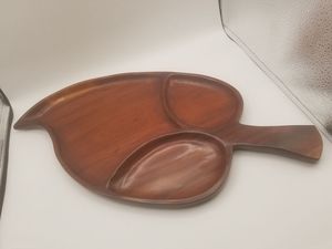 Plato y cuenco de hoja de madera hechos a mano de la mejor calidad, artículos de Hotel, restaurante, plato y bandeja de hoja de madera Natural, suministro al por mayor - Product Image 4