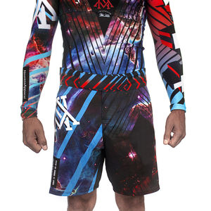 Shorts d'entraînement MMA pour hommes - Durables, extensibles, respirants, légers, imprimés par sublimation, lavés pour le grappling, la boxe, le kickboxing - Product Image 1