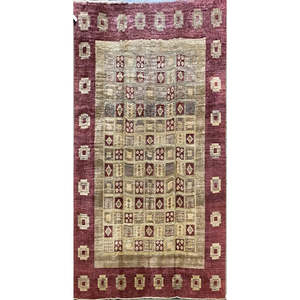 มือหนึ่งที่ผูกเชือก peshwar และ Khotan พรม9'0x12'3 Pes_Kho_218 - Product Image 1