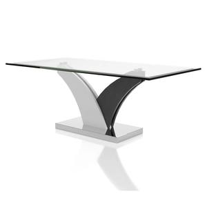 Mesa de Centro Moderna y Ecológica para Sala de Estar, Fabricada Profesionalmente, con Marco de Metal y Vidrio, Muebles para el Hogar - Product Image 1