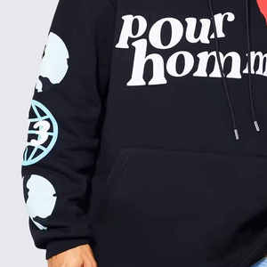 Sudadera con capucha de algodón 100% de alta calidad para hombre, jersey de peso pesado, sudaderas con capucha en blanco, sudaderas con capucha Unisex de lana con estampado personalizado - Product Image 5