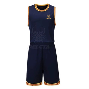 Uniforme de basket-ball à séchage rapide, couleur personnalisée, vêtements de sport sans manches, vêtements d'équipe, uniforme de basket-ball - Product Image 1