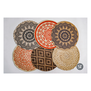 Classic Natural Jute Tableware <b>Placemats</b> <b>for</b> Dining <b>Table</b>, Party, Hotel, Cafe, Kitchen and Modern Home Decoration - Product Image 6