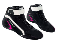 CHRIS KS-3 MY21 Chaussures de karting d'hiver Noir/Rouge EUR 46 Doublure en cuir véritable Caractéristique imperméable