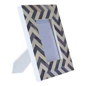 Cadre photo en résine avec incrustation d'os de forme carrée, artisanat, dernières conceptions, décoration murale et de table, cadre pour peinture de paysage, unique - Product Image 6