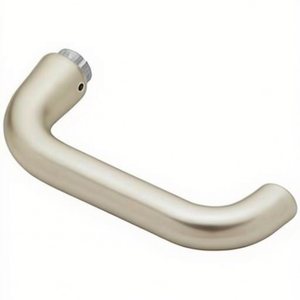 Poignée de porte carrée en aluminium pour Paris 138L F2/Nickel Argent 8mm Gauche/Droite DIN HOPPE - Product Image 3