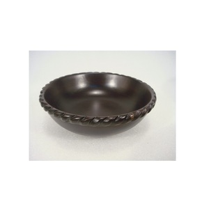 Bol de service en bois de mangue de haute qualité Design de luxe bol de forme ronde pour salade nourriture riz soupe bol de service en bois - Product Image 1