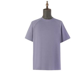 T-shirt à manches courtes à col rond, séchage rapide, frais d'été, logo brodé personnalisé, impression publicitaire, uniforme de groupe, haut en polyester - Product Image 5