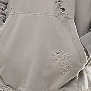 Sweat à capuche pour homme avec impression en relief, respirant et confortable, à manches longues - Product Image 5