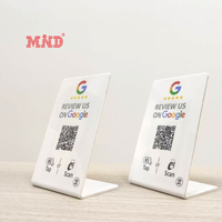 Google examen nfc stand acrylique menu nfc présentoir