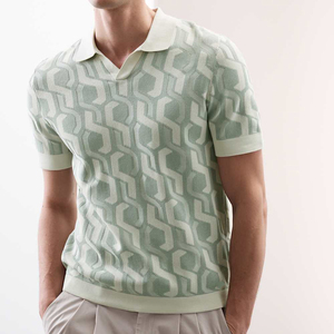 Polos de punto de algodón de talla grande para hombre, logotipo personalizado, fabricante OEM, tela suave y transpirable, ajuste cómodo, suministro a granel - Product Image 1