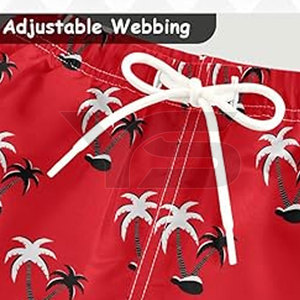 Pantalones de playa de secado rápido para hombre, pantalones cortos de fitness estampados sueltos para ropa informal, suministro a granel de exportación - Product Image 4