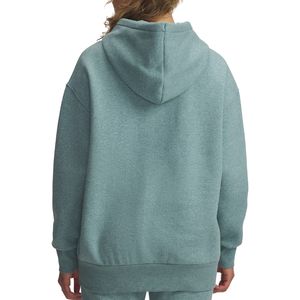 Sweat à capuche en polaire tricoté pour femmes grandes tailles, doux, respirant, manches longues, confortable, coupe décontractée, couleurs personnalisées brodées, OEM ODM - Product Image 4