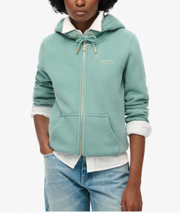 Printemps 2026 Vêtements pour femmes Ensemble surdimensionné deux pièces strass premium personnalisé Survêtements en velours pour femmes Sweat à capuche zippé - Product Image 1