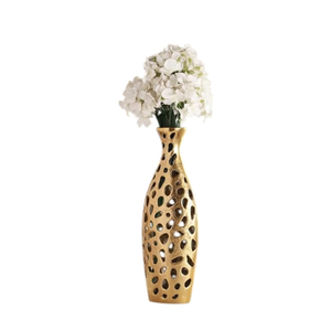 Florero de hierro de metal de Calidad exclusiva hecho a mano, florero de mesa plateado de diseño vintage, hogar, hotel para uso en bodas - Product Image 5
