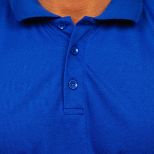 Polo de Cuello Alto Personalizable de Alta Calidad, Polo de Golf Liso para Hombre con Logotipo Personalizado, Camiseta con Solapa - Product Image 4