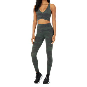 Hermosas mujeres y niñas al por mayor Pantalón ajustado Fitness cintura alta Legging Yoga entrenamiento atlético mujeres correr Legging Fitness Leggy - Product Image 1