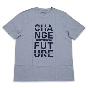 T-shirt imprimé personnalisé en gros T-shirt 100% coton pour hommes T-shirt décontracté à col rond pour hommes - Product Image 4