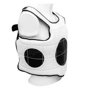 Protection Thoracique en Mousse de Cuir 2026 pour Sports Professionnels Unisexe – Garde-Poitrine Confortable, Design Personnalisé, Boxe Sur Mesure - Product Image 2