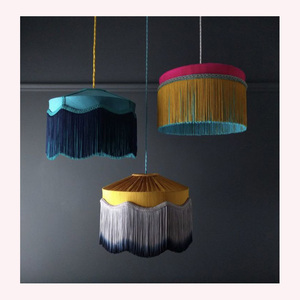 Elegante lámpara colgante de elementos orgánicos Boho-Accesorio de techo moderno con textura de yute, algas marinas y ratán de primera calidad - Product Image 1