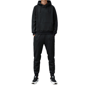 Vente en gros d'automne et d'hiver Pull à capuche en peluche multi-pièces pour hommes, décontracté, ensemble de sport à la mode, survêtements - Product Image 2