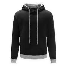 Pull à capuche personnalisé pour hommes, sweat-shirt vierge, 100% de coton, vêtements en gros avec logo imprimé multicolore - Product Image 5