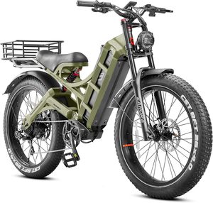Bicicleta Eléctrica de Montaña para Adultos de 26 Pulgadas con Asistencia al Pedaleo, 250W, Velocidad Máxima 61-80km/h, Cilindrada 100-200CC - Product Image 1