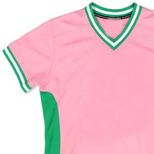 Maillots de baseball pour sororités, broderie chenille personnalisable, respirants, grandes tailles, unisexes, avec logo imprimé à l'écran - Product Image 3