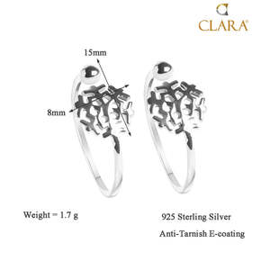 Anillos de Dedo con Diamantes y Circonitas para Mujer, Plata de Ley 925 - Product Image 4