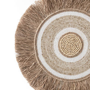 ศิลปะผนังหญ้าทะเลเวนิสแบบมีเส้นผ่านศูนย์กลาง62cms สไตล์ชายฝั่งทะเลที่สลับซับซ้อนผลิตในประเทศอินโดนีเซีย - Product Image 3