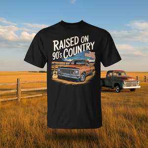 T-Shirt Ispirata alla Musica Country degli Anni '90 per Promozioni, Stile Cowgirl e Cowboy - Product Image 3