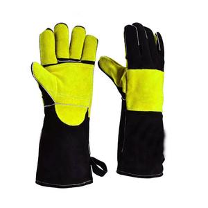Gants de soudage en cuir de sécurité de meilleure taille, nouveauté, protection des mains de style, gants de soudage en cuir synthétique - Product Image 2