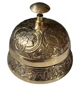 Modern Gold Plated Aluminum <b>Desk</b> Bell for Hotel <b>Office</b> Table Counter Call Ring Decor Gift-Durable Eco-Friendly - Product Image 4
