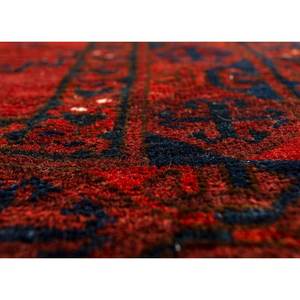 Alfombra Kiaan Grande de Lana Anudada a Mano, Rectangular 9x12, Diseño Geométrico Abstracto para Entrada, Pasillo, Modelo Paem-74, Color Rojo - Product Image 3