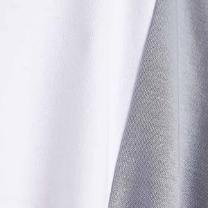 Camiseta de diseño con estampado de bloques de 3 colores para hombre y mujer de alta calidad con tu propia marca, Camiseta con estampado de etiquetas de cuello - Product Image 6