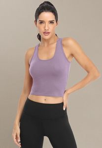 Women's Cotton Athletic <b>Sports</b> <b>Tank</b> <b>Top</b> Racerback Yoga Undershirt 4 Pack Short Crop for Winter Exercise - Product Image 5