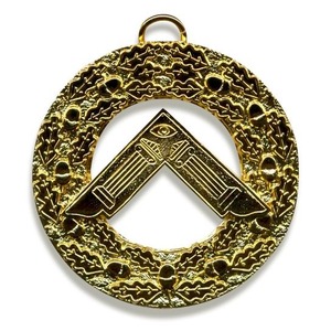 Bijou de collier artisanal écossais en argent fabriqué en usine prix bon marché bijou de collier Regalia francs-maçons - Product Image 4