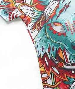 T-shirt pour homme en coton 100% sublimé, coupe ample, imprimé, léger, nouvelle arrivée, meilleur emballage d'usine - Product Image 6