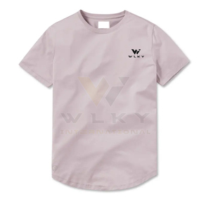 T-shirt en coton 100% premium pour homme, logo personnalisé imprimé, streetwear décontracté, t-shirt surdimensionné, vente en gros - Product Image 3